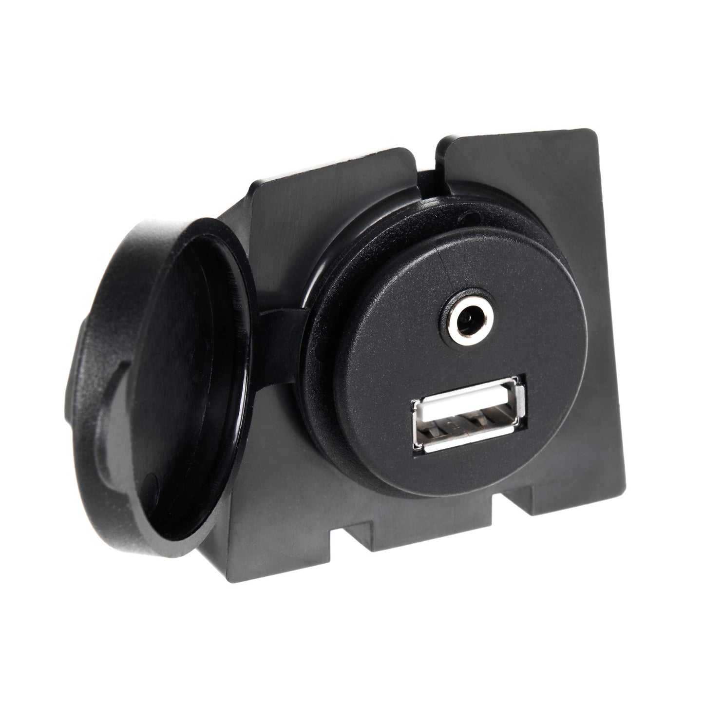 NVX BAAUXUSB Waterproof USB and AUX Car Audio Adapter