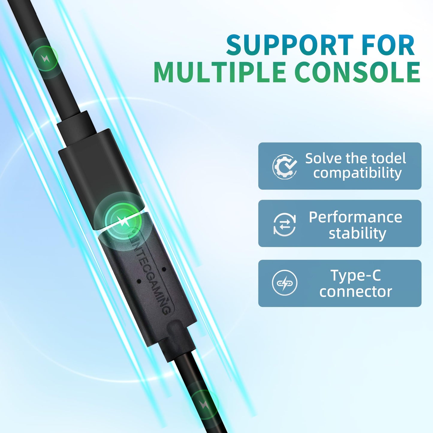 Retro Game Console Power Supply Kit - Multiple Interfaces, Free Conversion - Compatible with VITA1/VITA2/NDSL/Wii-U-pad/3DS/PSP/GBA SP/GBM/PSP GO/GB