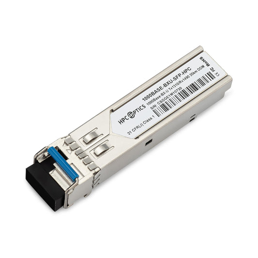 HPC Optics Compatible with Cisco Linksys MGBBX1 Bi-Directional SFP Transceiver | 1000BASE-BX-U 1310/1490 20km BIDI MGBBX1-HPC
