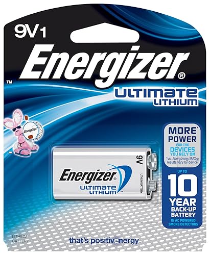 Energizer Ultimate Lithium 9 Volt Battery