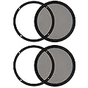 Goldwood Sound, Inc. Monitor Subwoofer Part, Heavy Duty Steel Mesh Snap On Woofer Grills for 8" Speakers 2 Grill Pack (SG-M8-2)