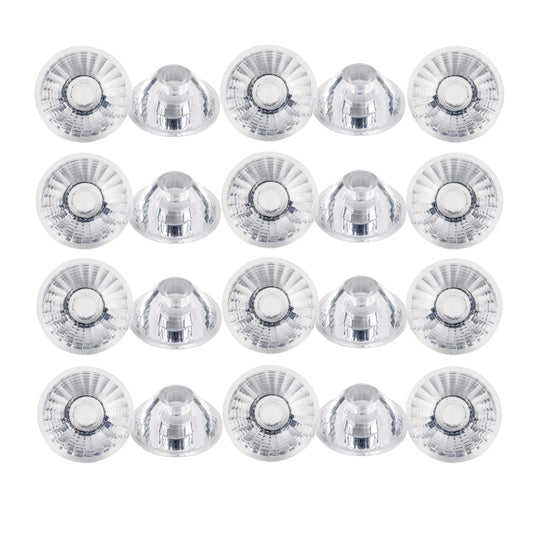 (Pack of 20) Acrylic Lens Without Bracket, Focusing Lens Use for Led Beads, Led Chip Lamp Bulb Focus, 25 Degree ?35mm