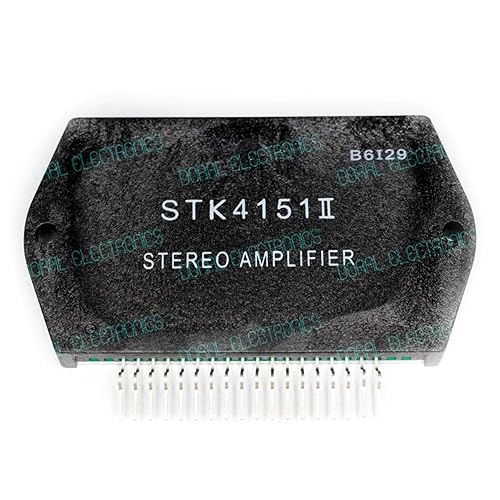 Doral Electronics STK4151II Stereo Amplifier IC with Heat Sink Compound Paste, Integrated Circuit Semiconductor