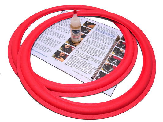 Cerwin Vega 15" Flat Attach Speaker Foam Surround Edge Repair Kit - 2 Speaker Kit - Compatible with Cerwin Vega D-9, DX-9, 152-WR, 15W-4, 15W-6, 154W