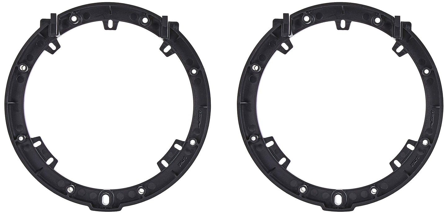 Metra Electronics 82-7805 6" to 6-3/4" Speaker Plate Adapter for Honda Civic 2006-2011,Black