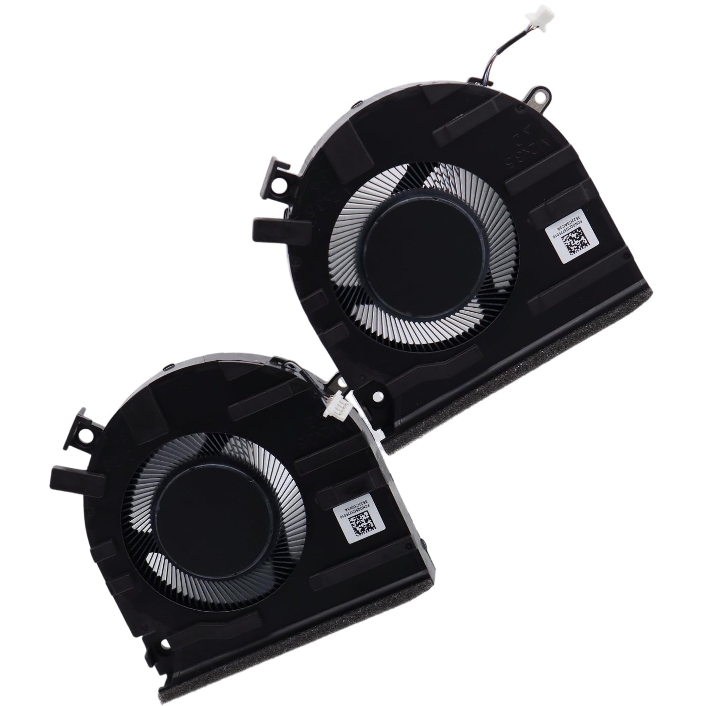 Deal4GO 2-Pack CPU & GPU Graphics Cooling Fan N13304-001 Replacement for HP Victus 15-FA 15-FB 15-FA0025NR 15-FB1013DX 15-FB0028NR, Black