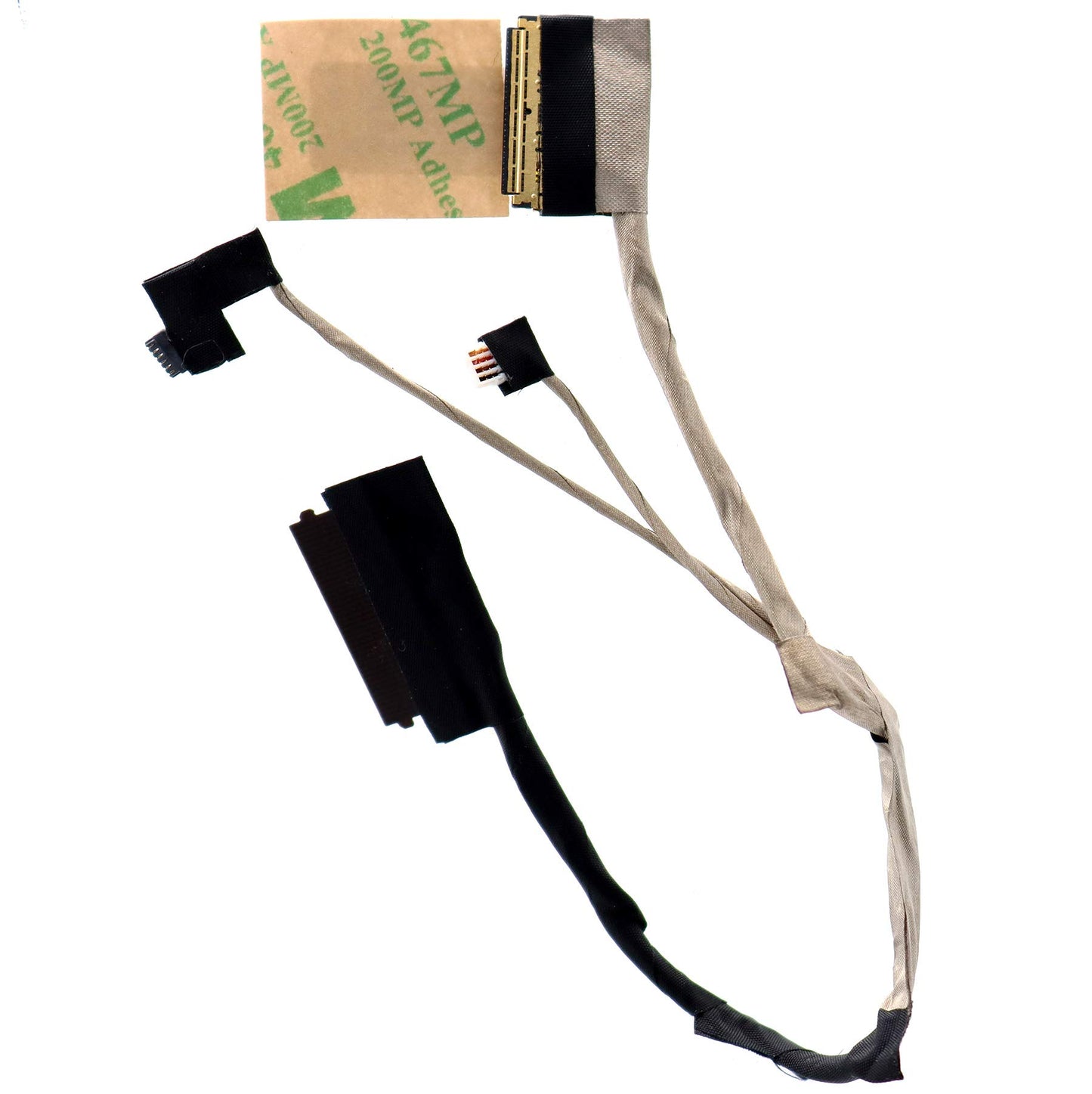 Deal4GO HD 14" LCD Video Ribbon Cable LVDS eDP Screen Flex Cable for Dell Inspiron 14 7460 7472 P74G DC02002I500 0JGP2V JGP2V