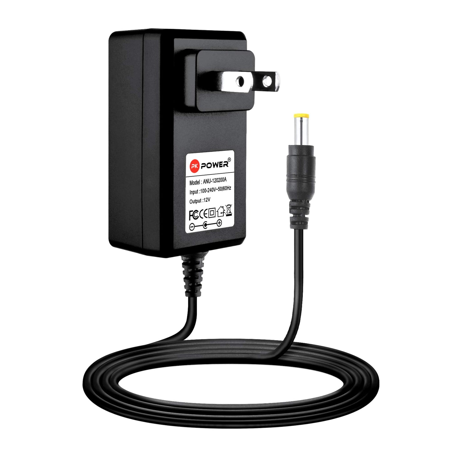 PKPOWER 12V AC Adapter Compatible with Korg PAD KAOSS KP2 KP3 R3 KA203 Dynamic Effects, Power Supply for Digital Piano KORG X50 KA-310 Micro-X 61-Key…