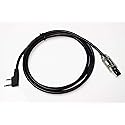 Wirenest® FTDI USB Kenwood KPG-22U Programming Cable, USB to 2-Pin K1 PC Control Lead with RX/TX LEDs, 6ft