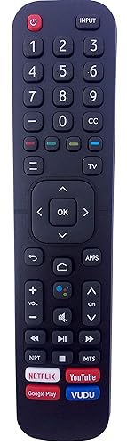 Universal Remote Compatible for HISENSE Series H6570G 43H6570G 50H6570G 55H6570G 58H6570G 65H6570G 70H6570G 75H6570G 85H6570G TV Remote Control