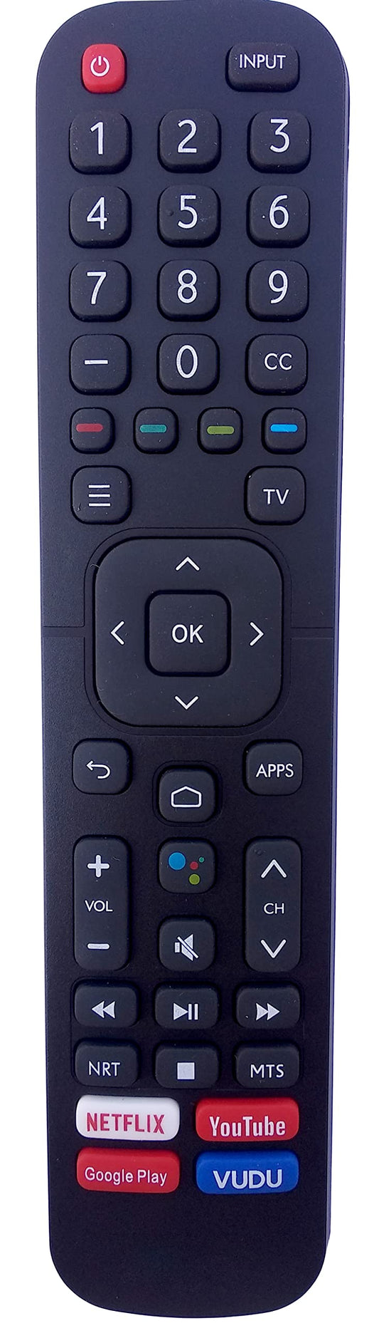 Universal Remote Compatible for HISENSE Series H6570G 43H6570G 50H6570G 55H6570G 58H6570G 65H6570G 70H6570G 75H6570G 85H6570G TV Remote Control