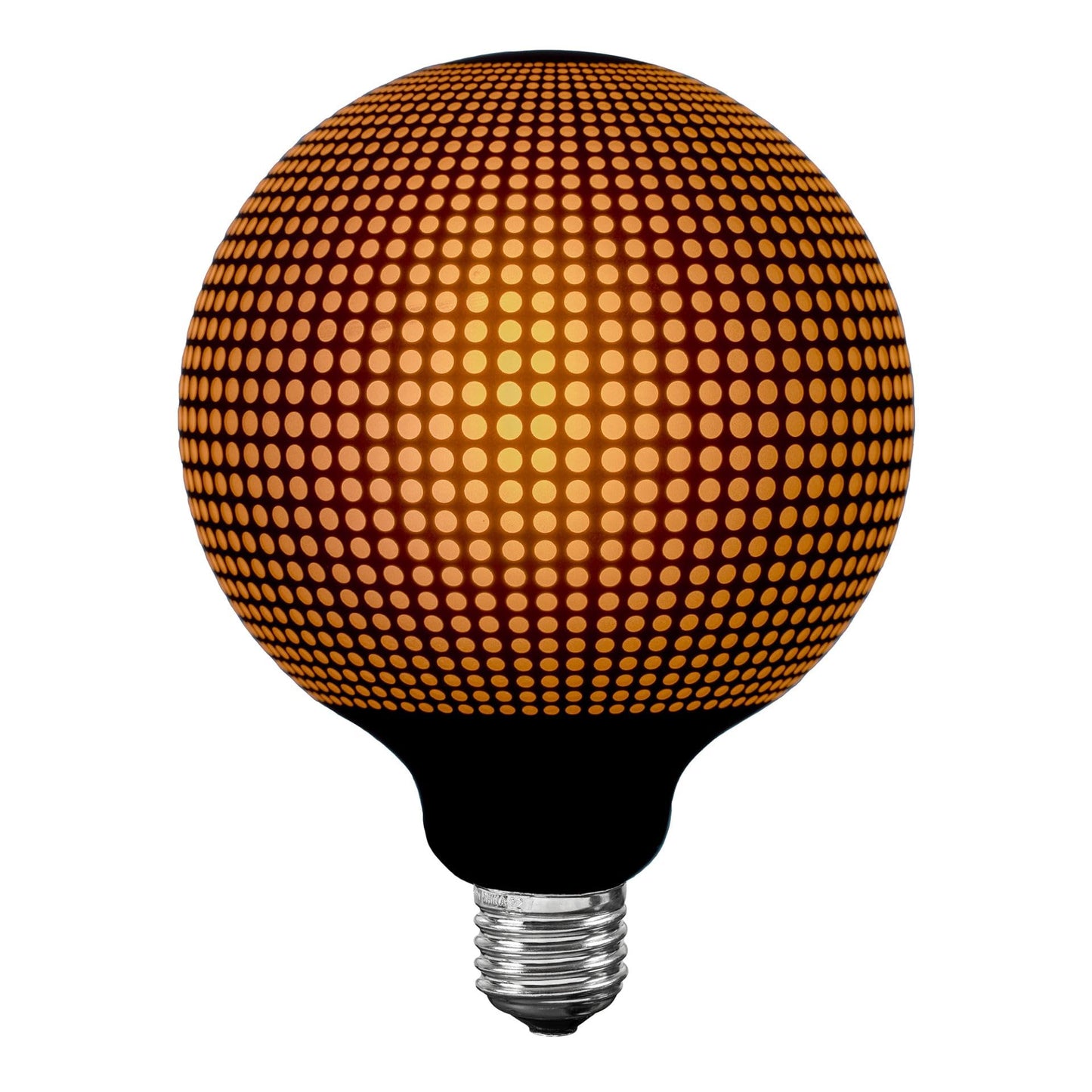 Festive Living 4.5" G125 Decorative LED Bulb, Dimmable, E26 Medium Base
