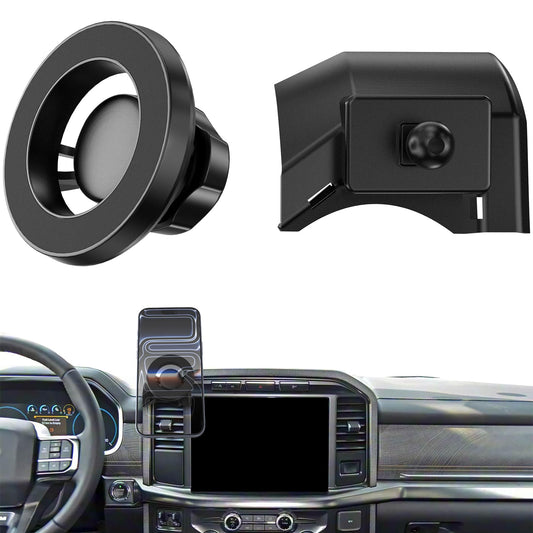 JDHDL for MagSafe Car Mount for Ford F-150 2019-2020 Accessories Car Phone Holder Magnetic Holder for F150 2020 2019 Compatible for iPhone 17 16 15 14