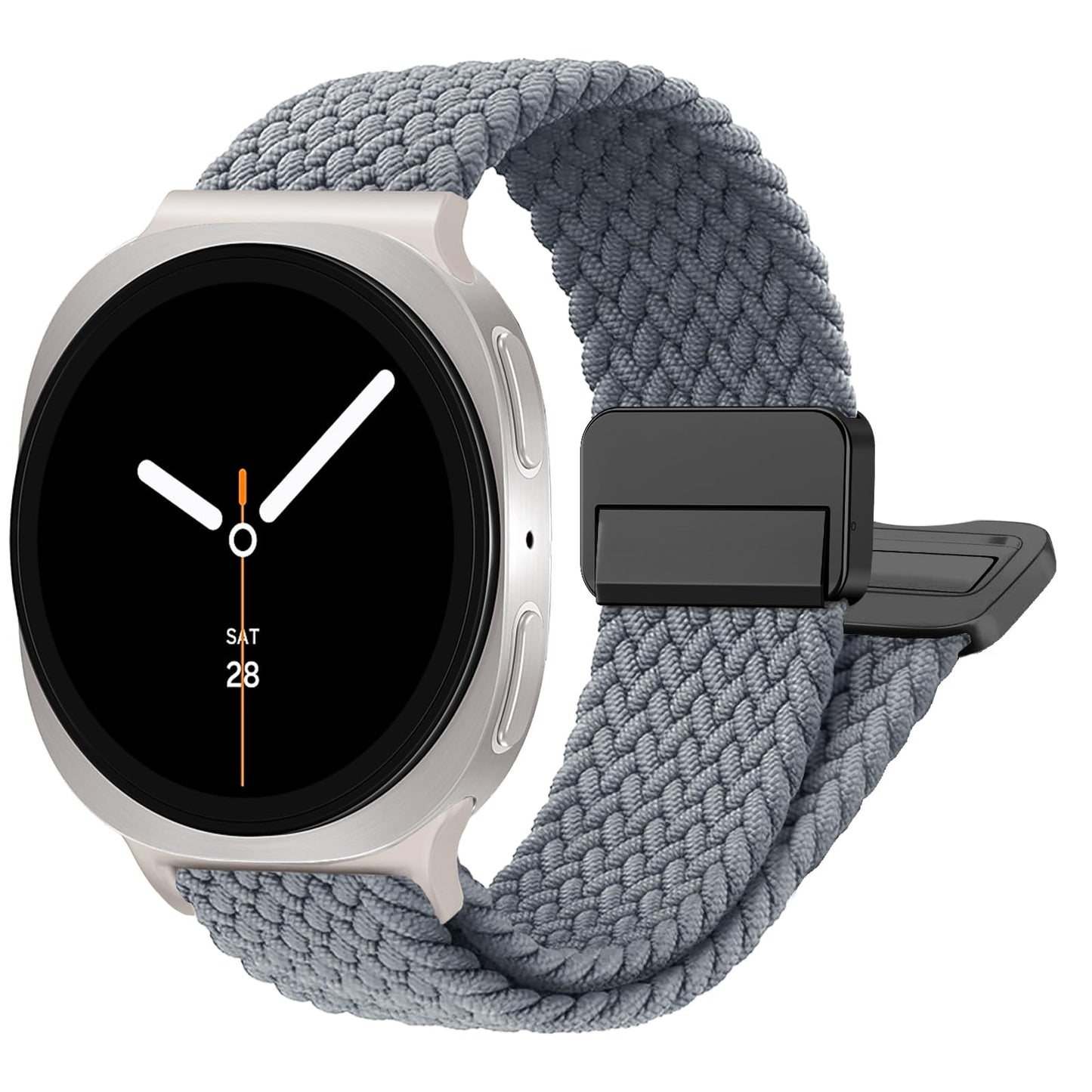 Magnetic Nylon Strap for Samsung Galaxy Watch 8 9 Band/Watch 8 Classic Band