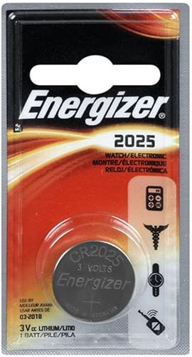 Energizer Watch/Electronic Battery 3 Volt 2025 1 Each (Pack of 5)