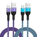 S25 Ultra S25+ A14 A15 5G Samsung Charger Fast Charging Cord 2Pack 6FT USBA to USBC Cables Android Charger Cord for Samsung Galaxy S24 S23 S22,A35 A55