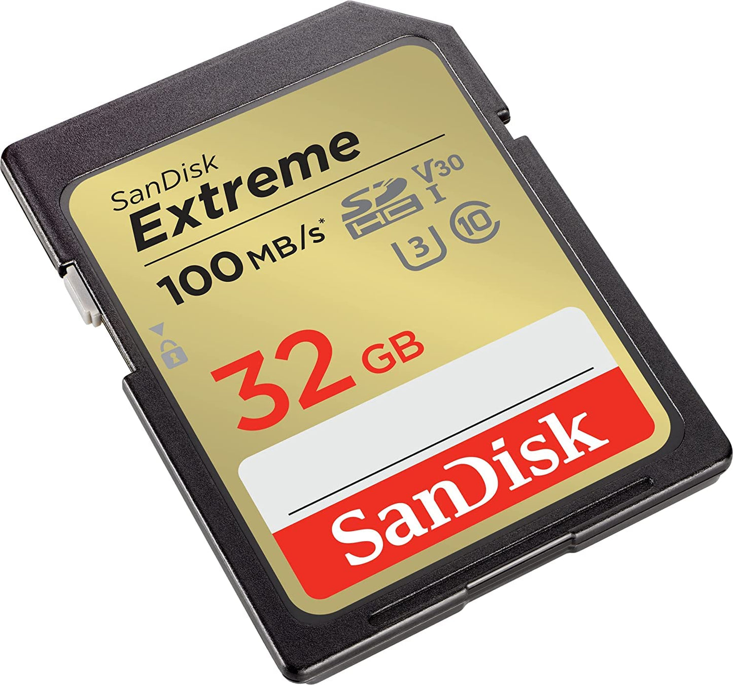 SanDisk Extreme 32GB SD Card (5 Pack) Memory Cards for Works with Digital Camera, Computer, Trail Cameras (SDSDXVT-032G-GNCIN) Bundle with (1)