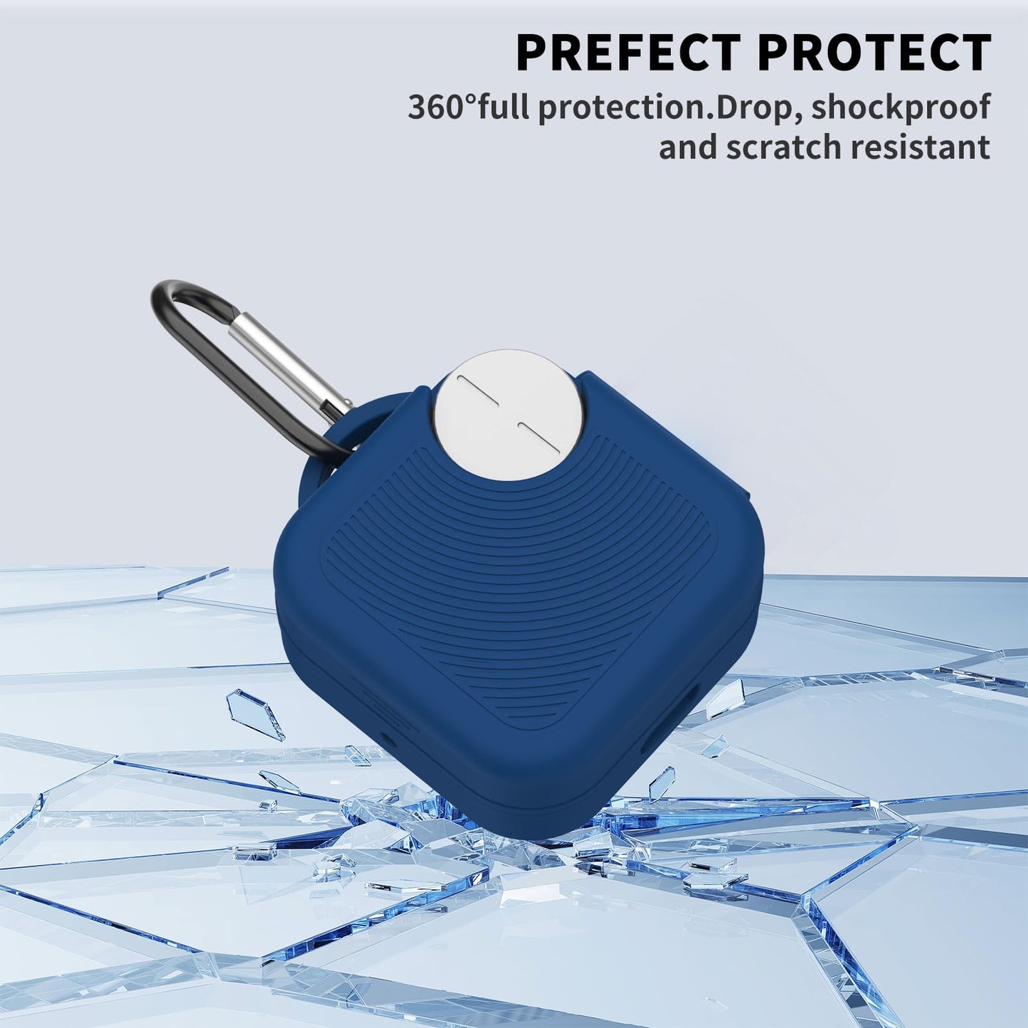 Silicone Cover Case for CMF Buds Pro 2,Protective Earbuds Sleeve Compatible with CMF by Nothing Buds Pro 2,Shockproof Scratch-Resistant Protective