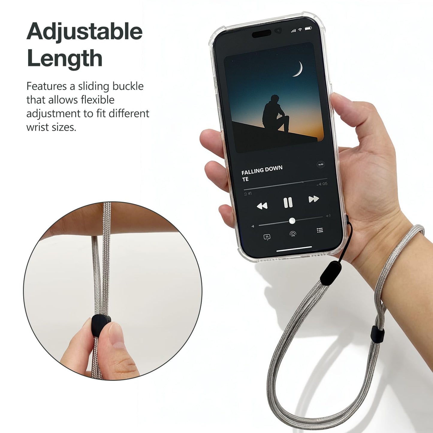 Brvlsoc Hand Wrist Strap Lanyard (12-Pack) - Adjustable Colorful Nylon Straps for Camera, Keys, Phone, USB Drive, Wallet, or ID Badge