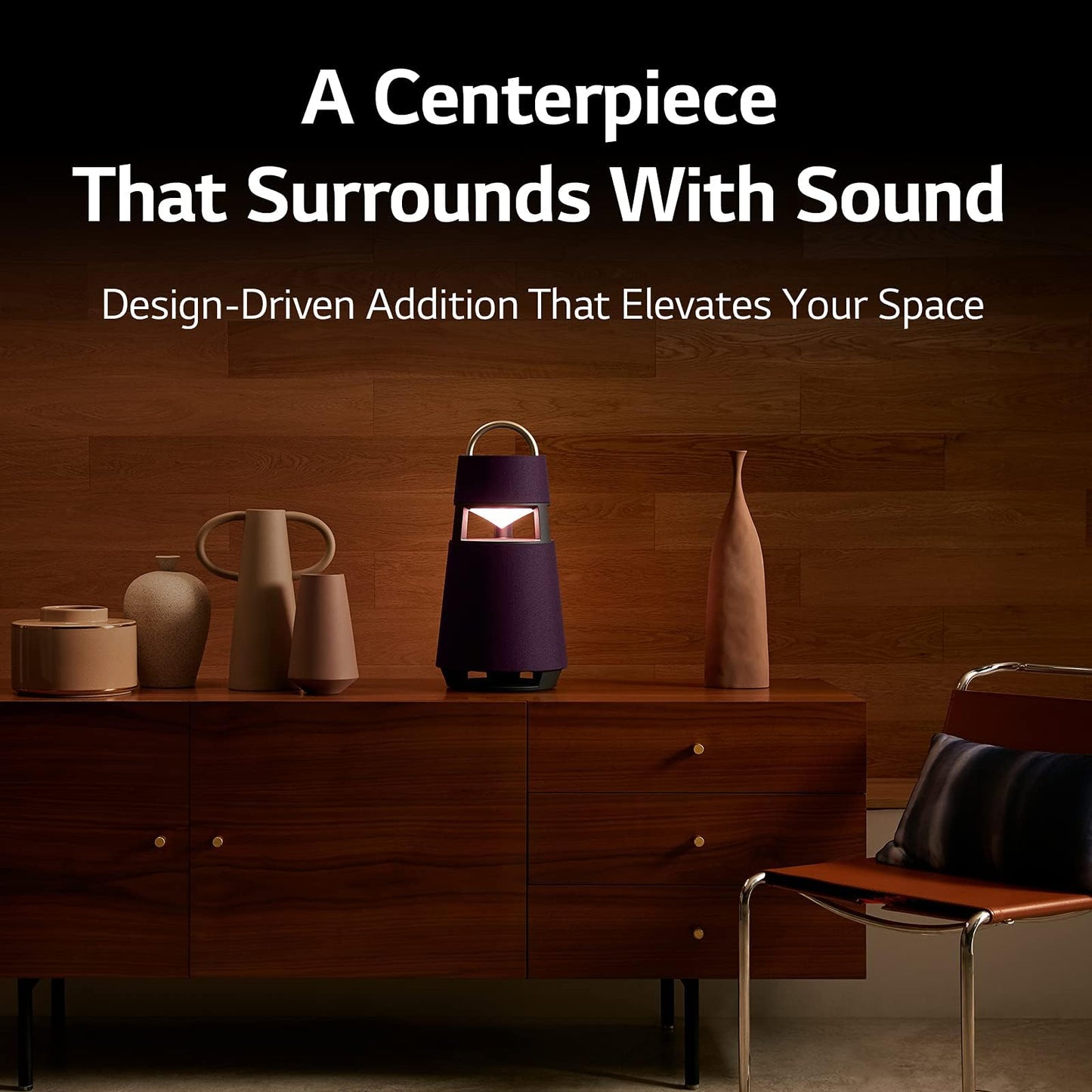 LG RP4G XBOOM 360 Omnidirectional Portable Bluetooth Speaker - RP4G Peacock Green