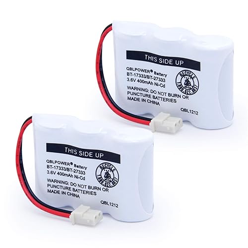 QBLPOWER BT-17333 BT-27333 Handset Telephone Rechargeable Battery 2/3AA 3.6V NI-CD Cordless Phone Battery BT17333 BT27333 BT-17233 BT17233 BT-163345