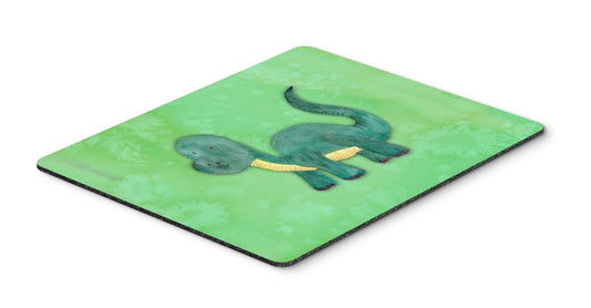 Caroline's Treasures BB7404MP Brontosaurus Watercolor Mouse Pad, Hot Pad or Trivet for Home Office Gaming Working Computers Laptop Mouse Mat,Washable