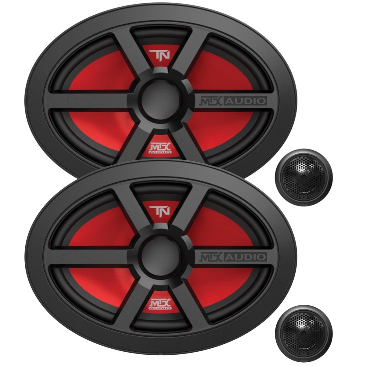 MTX TERMINATOR69S 6" x 9" 2-Way 60-Watt RMS 4? Component Speaker Pair