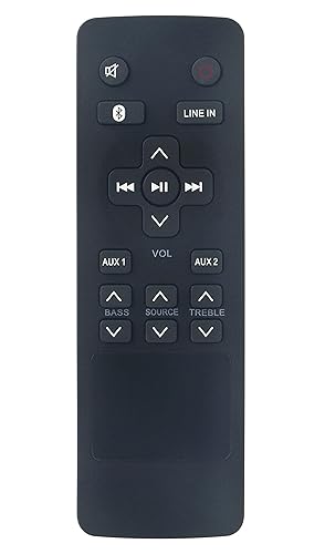 RTS7010B Replaced Remote Control fit for RCA Sound Bar RTS7010B-E1 RTS7010BE1 RTS7110B RTS7630B RTS739BWS Home Theater