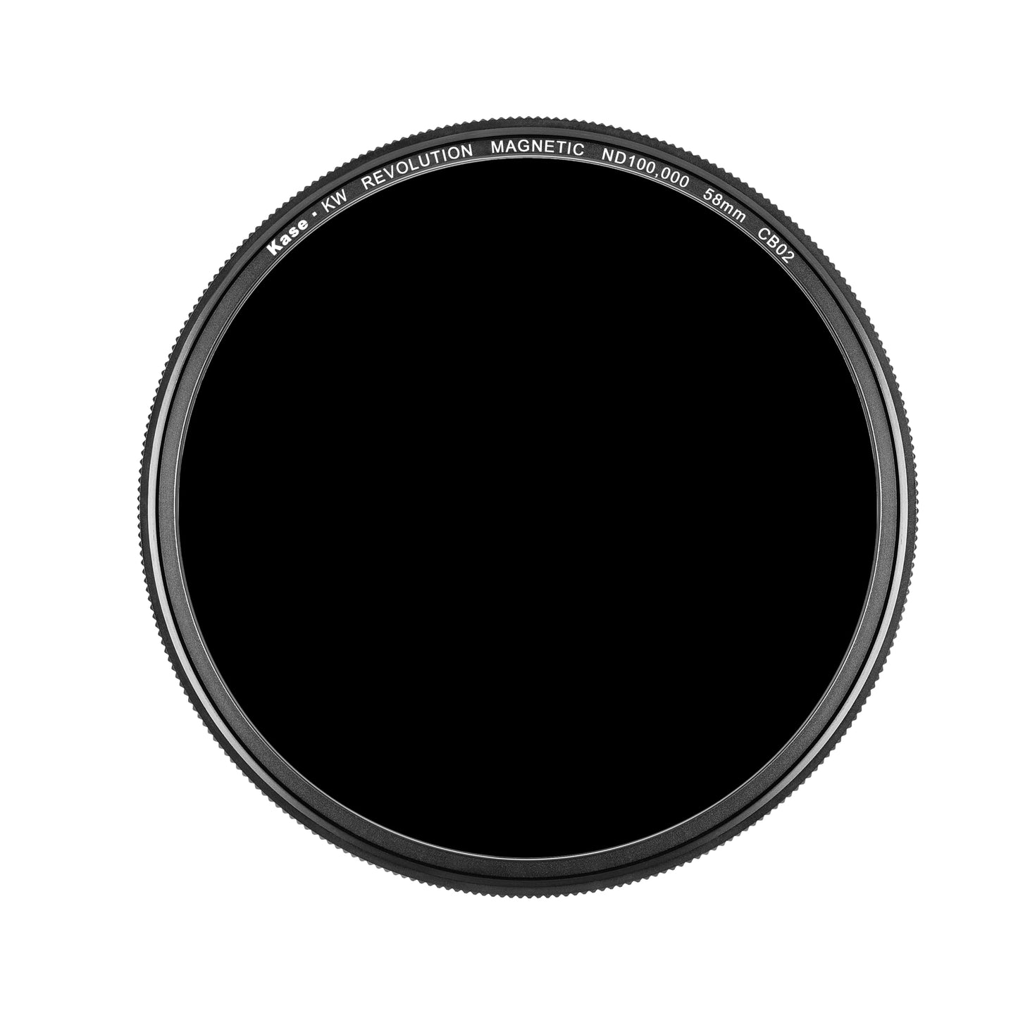 Kase Wolverine Revolution 58mm Magnetic ND100000 16.5 Stop Shockproof Tempered Optical Glass Filter w Orange Ring & Adapter