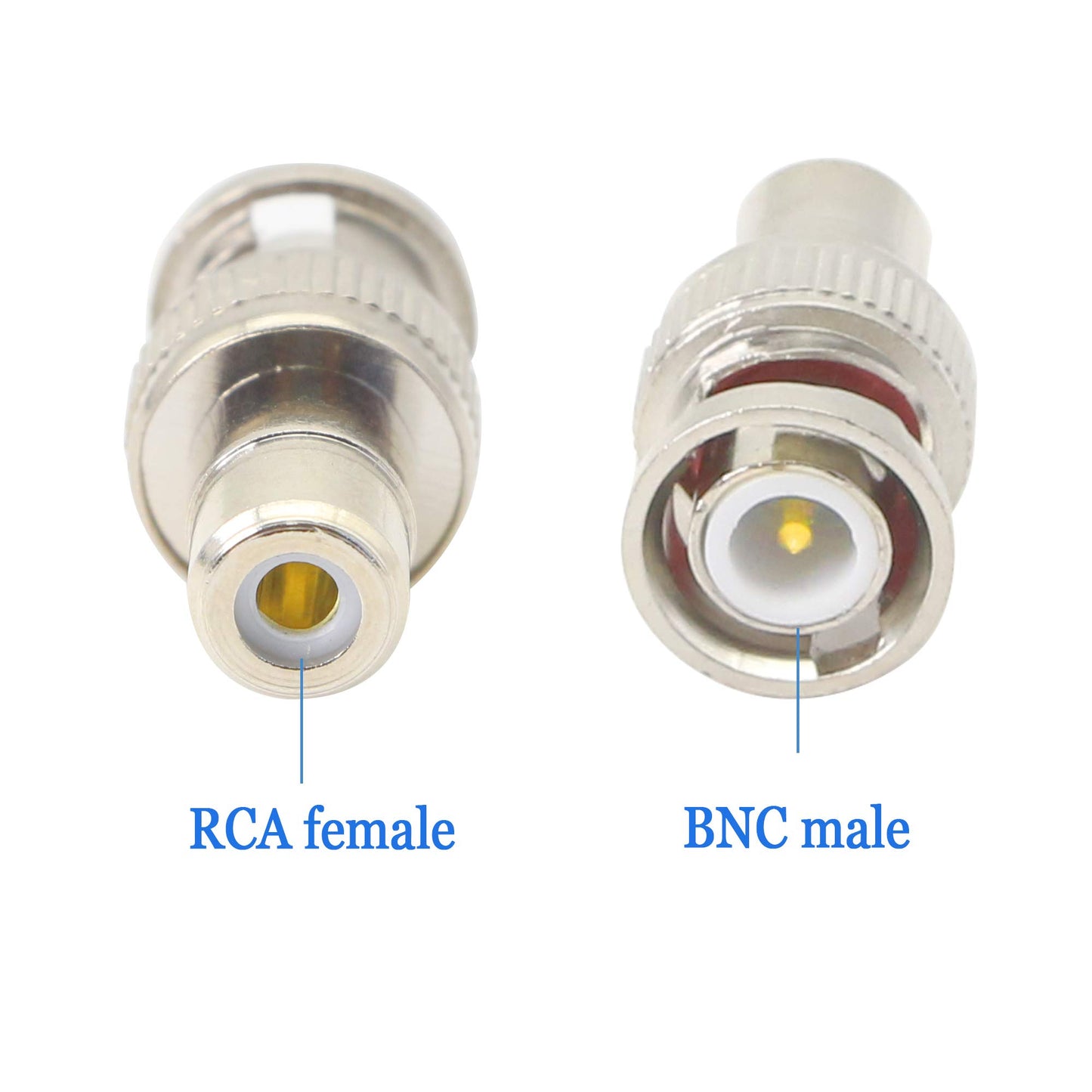 BNC to RCA Adapter BNC Male to VA Phono Female Plug Connector?YOUCHENG for CCTV Camera System?5pcs?