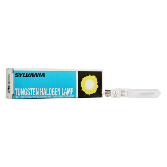 Sylvania T12 Halogen Tube Light Bulb, 500W, Single-End Mini Can Screw Base, 10000 Lumens, 2950K, 100 CRI, White (58768)