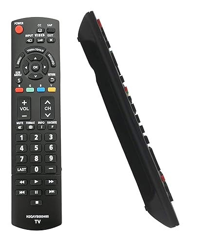 N2QAYB000485 Remote Control Replacement for Panasonic Plasma Viera LCD LED TVs
