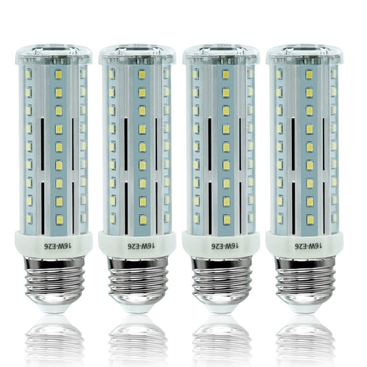 Wenscha LED Corn Light Bulb 100W Equivalent 1600 Lumen 6000K Daylight White 16W LED Corn E26 Light Bulb Base Non-dimmable Ceiling Fan Lighting
