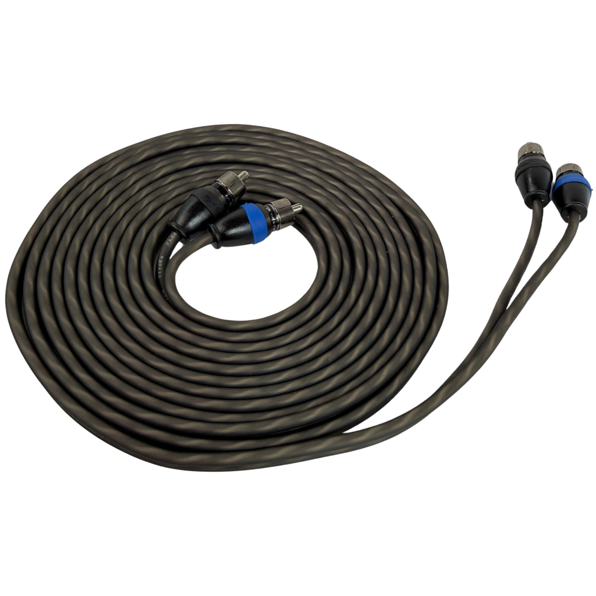 Sky High Car Audio 2 Channel Twisted 9 ft RCA Cables Coated 9' OFC