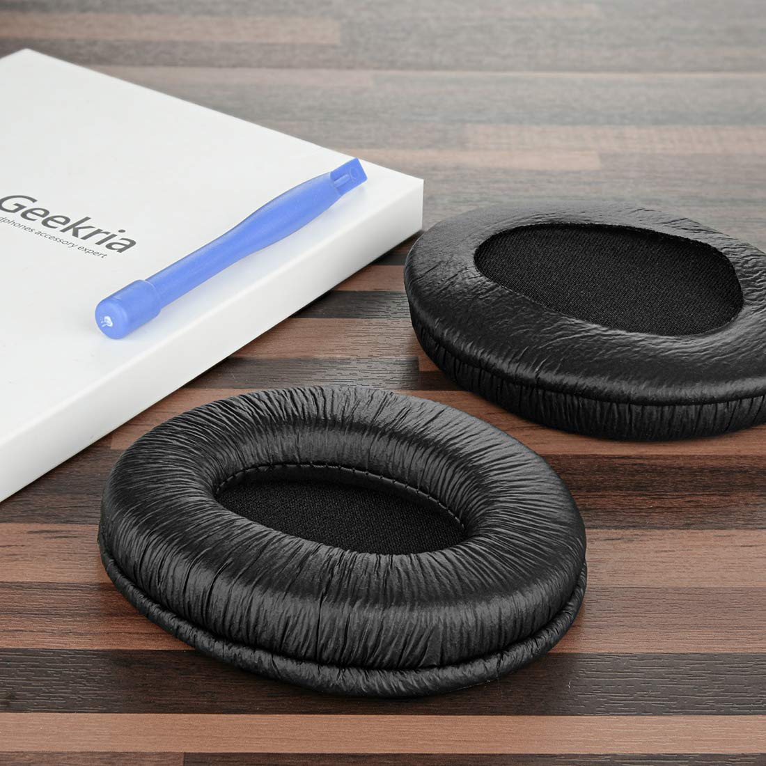 Geekria Replacement Ear Pads for Sennheiser HD202, HD202S, HD212, HD437, HD447, PX360, HD203, HD212-Pro, EH150, EH250, HD62-TV Headphones, Ear
