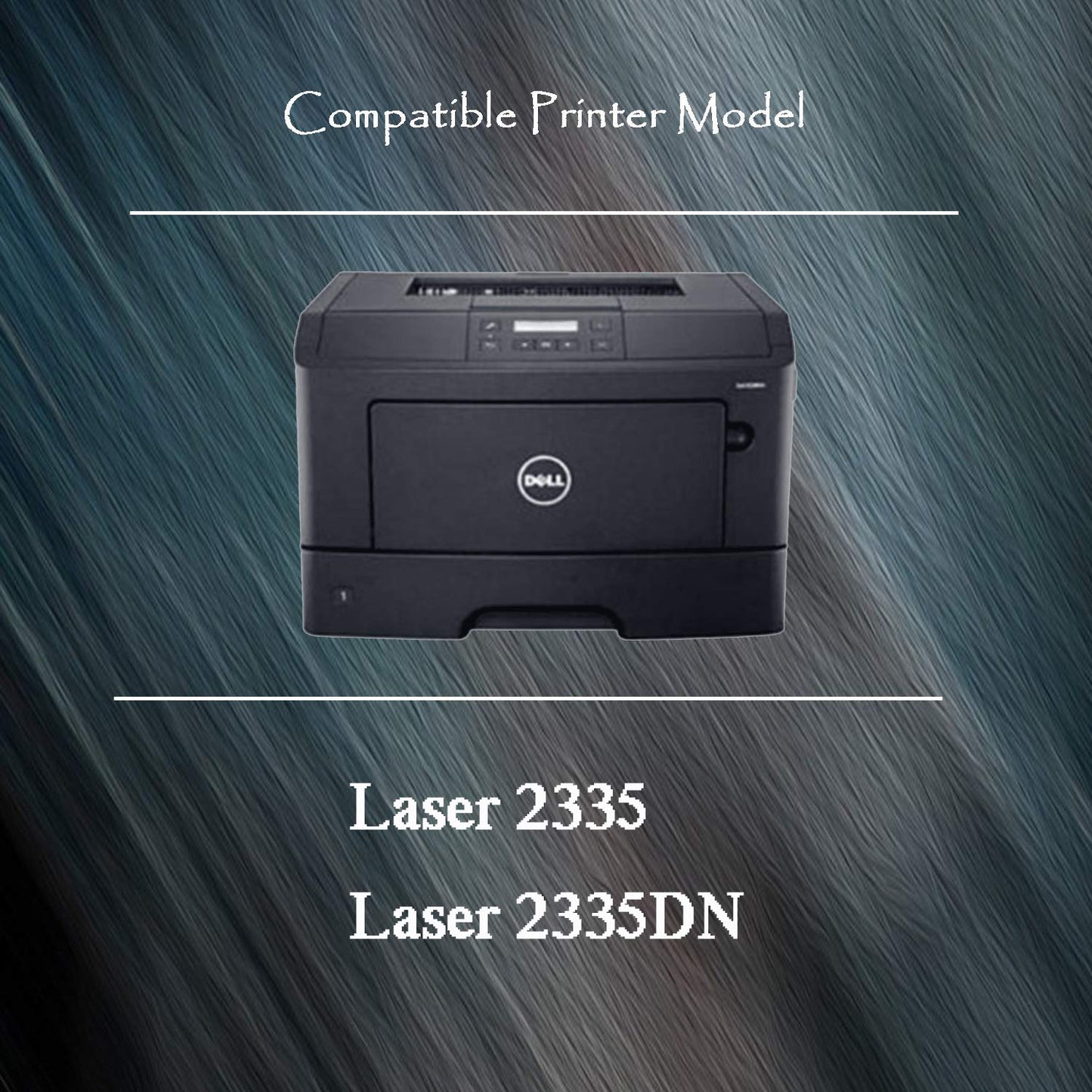 TG Imaging Compatible Toner Cartridge Repalcement for Dell 2335dn Toner 2335D 2355DN 2335 for CR963 HX756 NX993 NX994 R189G 330-2209 Laser Printer
