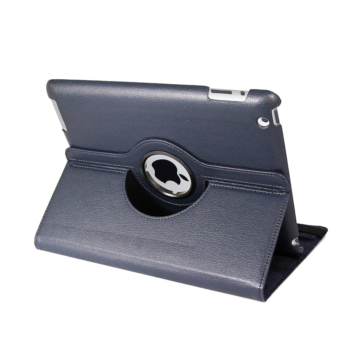 Natico Faux Leather 360-Degree Rotating Case for iPad mini, Navy Blue (60-IM360-NBL)