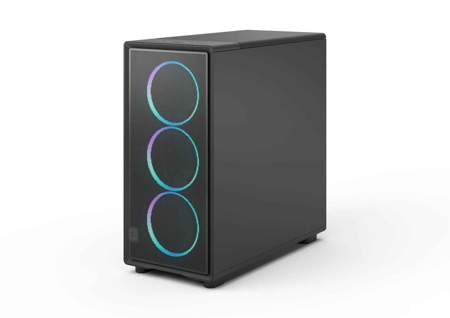 Fractal Design Epoch XL Black RGB - Tempered Glass Light Tint - High Airflow PC Gaming Case - Mesh Front Panel - Three Momentum 14 RGB Fans