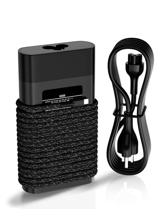 TSKYBEAR 65W Laptop Charger USB C Compatible with HP Spectre/Spectre x360/Chromebook/Google Chromebook/Elitebook x360/Elite X2/Envy/Probook Travel
