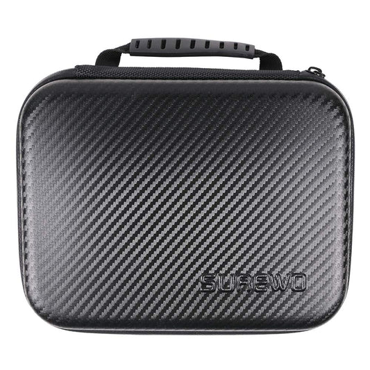 SUREWO Hard Case for GoPro,Surface-Waterproof Carrying Case Compatible with GoPro Hero 13/12/11/10/9/8/7/(2018)/6/5 Black,DJI Osmo