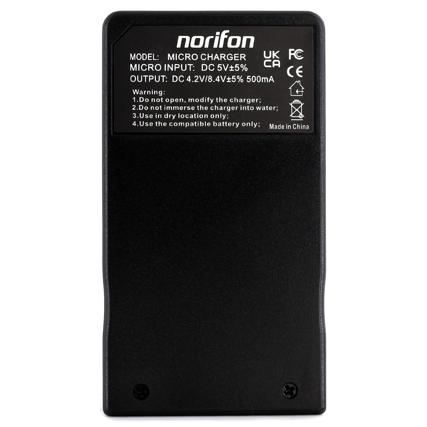 Norifon CGA-S008A USB Charger for Panasonic DMC-FS20, DMC-FS5, HM-TA1, SDR-S26, Lumix DMC-FS3, DMC-FX30, DMC-FX33, DMC-FX35, DMC-FX36, DMC-FX37
