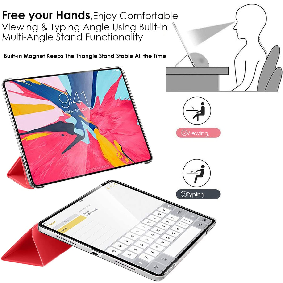 DuraSafe Cases for iPad PRO 11 Inch 1st [ PRO 11 1 Gen 2018 ] A1980 A1934 A2013 A1979