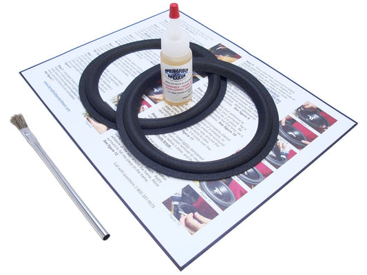 Boston Acoustics 6.5" Speaker Foam Surround Edge Repair Kit - 2 Speaker Kit - Compatible with Boston Acoustics A400, A-40, A-40 Series II, 360, 360