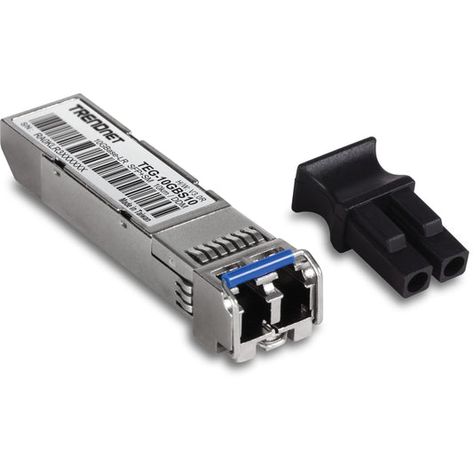 TRENDnet SFP to RJ45 10GBASE-LR SFP+ Single Mode LC Module, TEG-10GBS10
