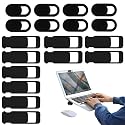 braxan Laptop Camera Cover Slide, Webcam Privacy Cover, Protect Privacy and Security, Suitable for Computer, Mobile Phones, Laptops, Tablets (18Pcs