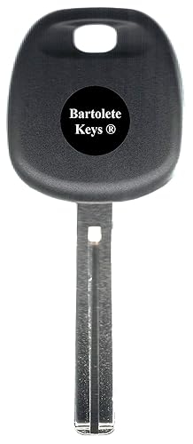 Bartolete Keys Replacement/Compatible with Transponder Key Blank Fits Lexus ES330