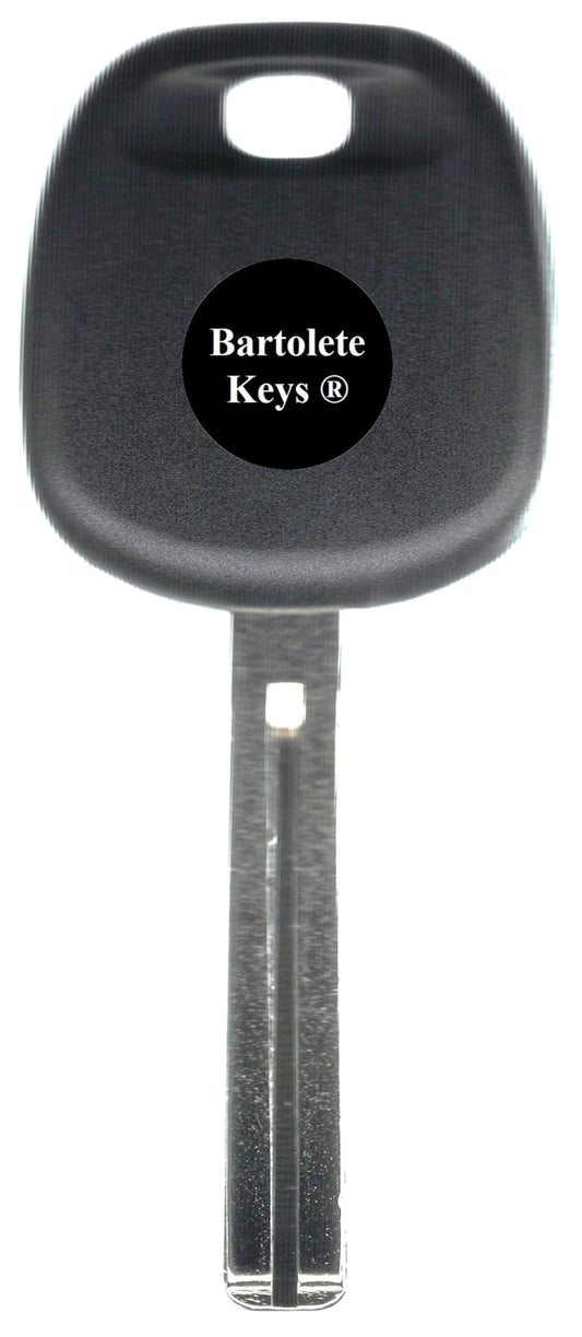 Bartolete Keys Replacement/Compatible with Transponder Key Blank Fits 2004 2005 2006 Lexus RX330