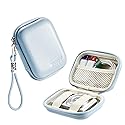 VNEIRY portable came cases Digital Camera Case for CAMKORY, Kodak, Canon & More - Small Travel Compact Pouch with Mesh Pocket for Accessories & SD