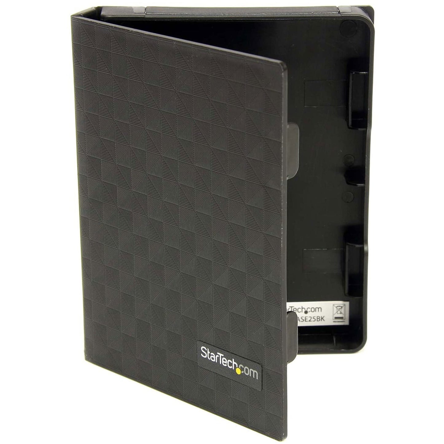 StarTech.com 2.5in Anti-Static Hard Drive Protector Case - Black (3pk) - 2.5 HDD protector black - 2.5 HDD protector , TAA (HDDCASE25BK)