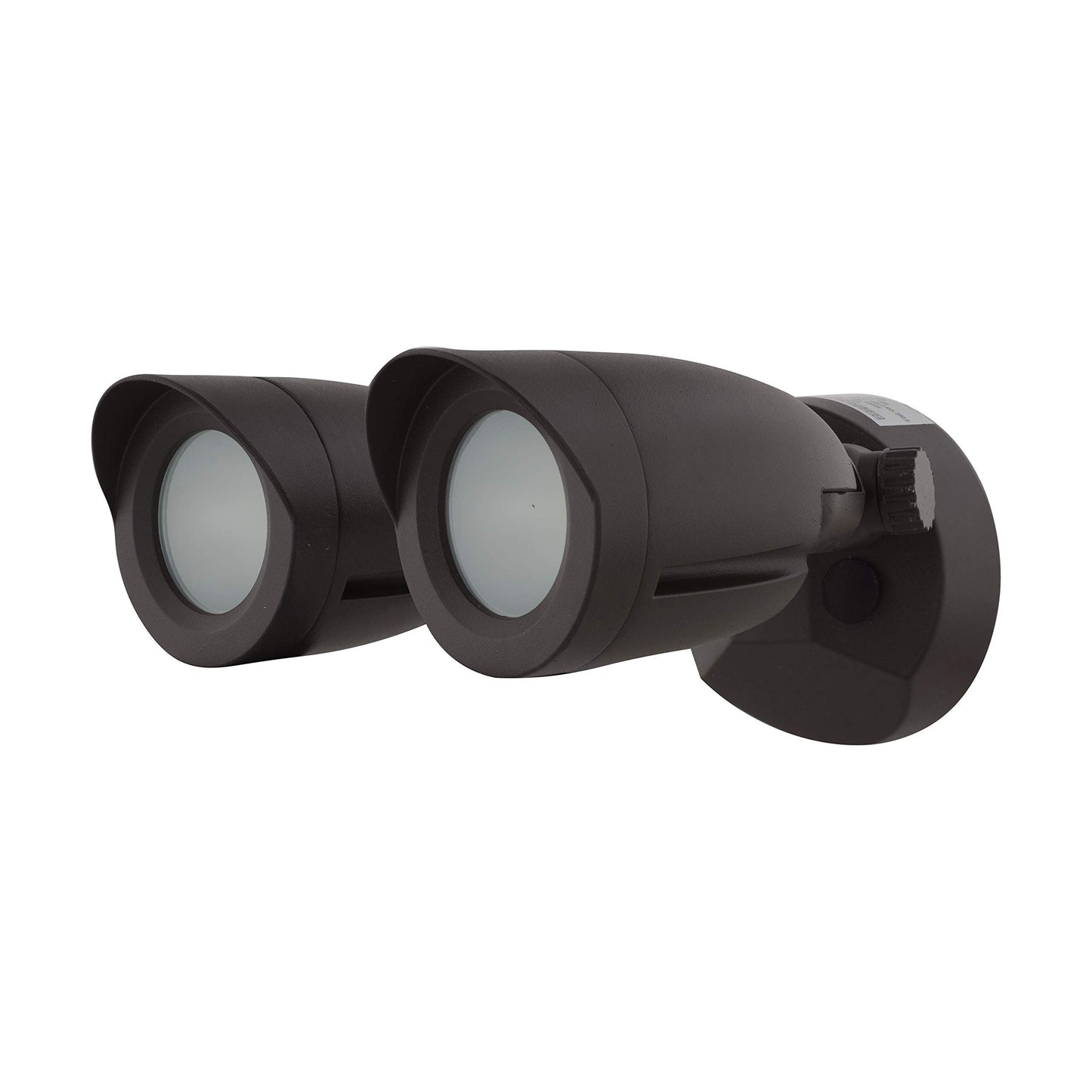 Satco 65/718 Dual Bullet-Head Security Flood Light, 4000K, Bronze